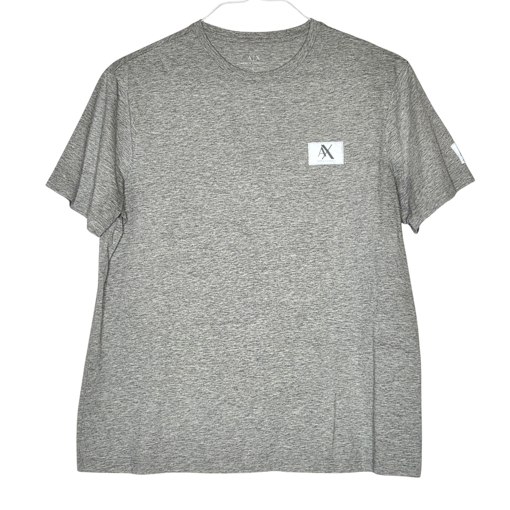 Armani Exchange Gray Short Sleeve Tee Shirt
